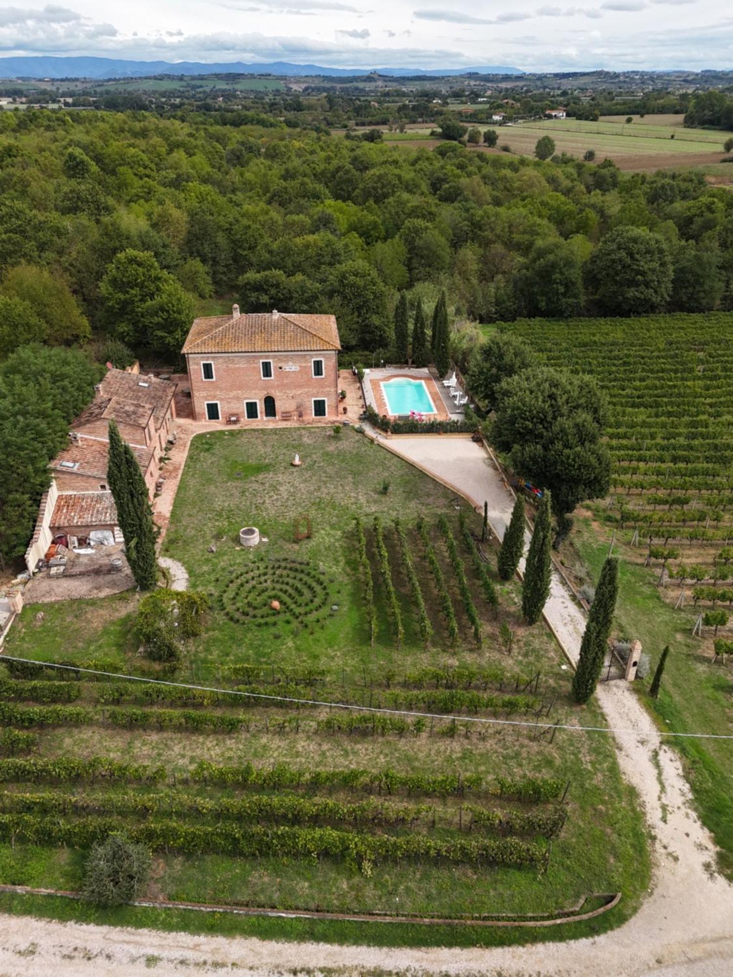 Fornace Del Conte Apartment Abbadia di Montepulciano Exterior foto